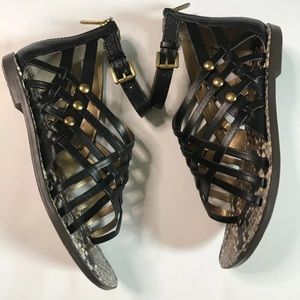 Sam Edelman Sandals Sz 6 Gardener Hobo Gladiator